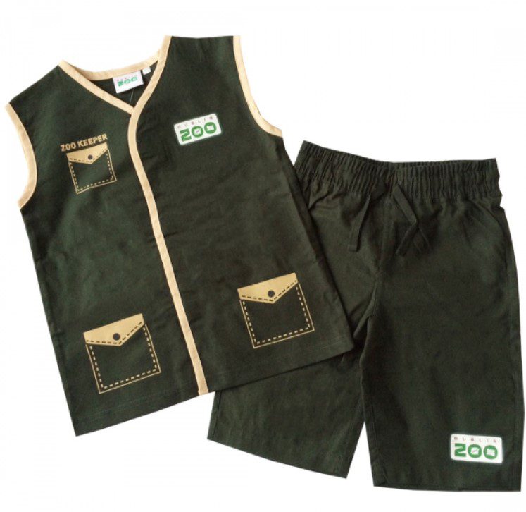 DUBLIN ZOO CUSTOM APPAREL KIDS ZOOKEEPER SET